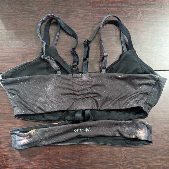Handful Cut-Out Galaxy Sports Bra - Picture 4 of 6